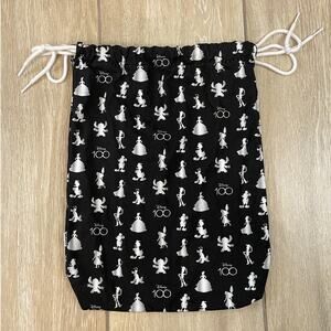 Vans Disney Drawstring Bag Mickey Princess Print Black Backpack